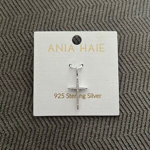 Cross sterling silver pendant